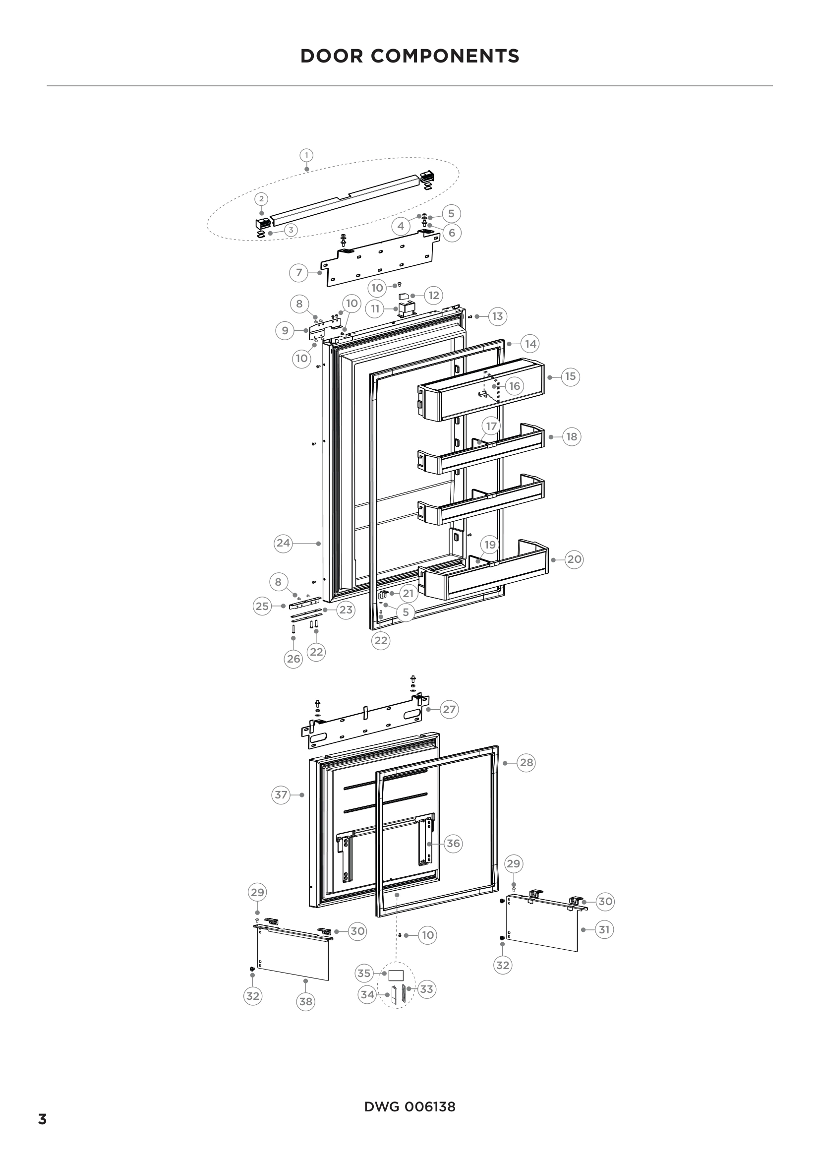 DOOR COMPONENTS
