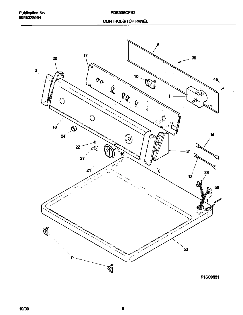 04 - P16C0091 CONTROL PANEL