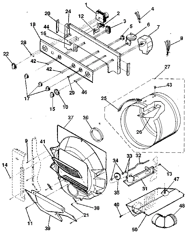 CONSOLE CONTROLS, DRUM