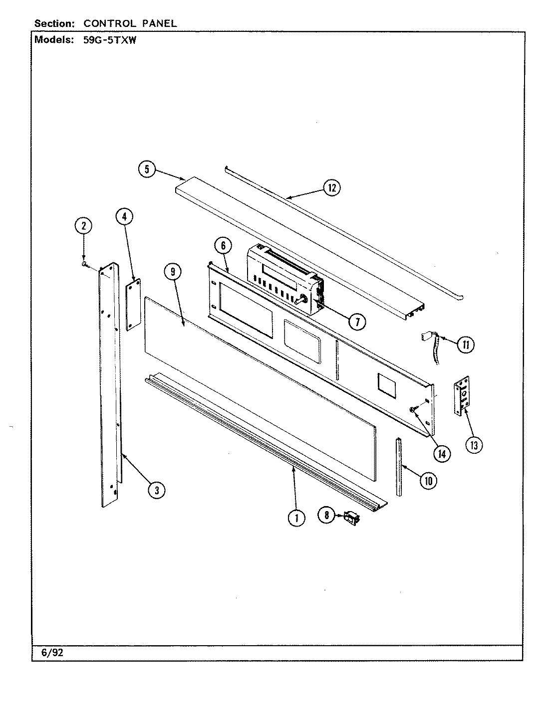 03 - CONTROL PANEL (WITH TX)