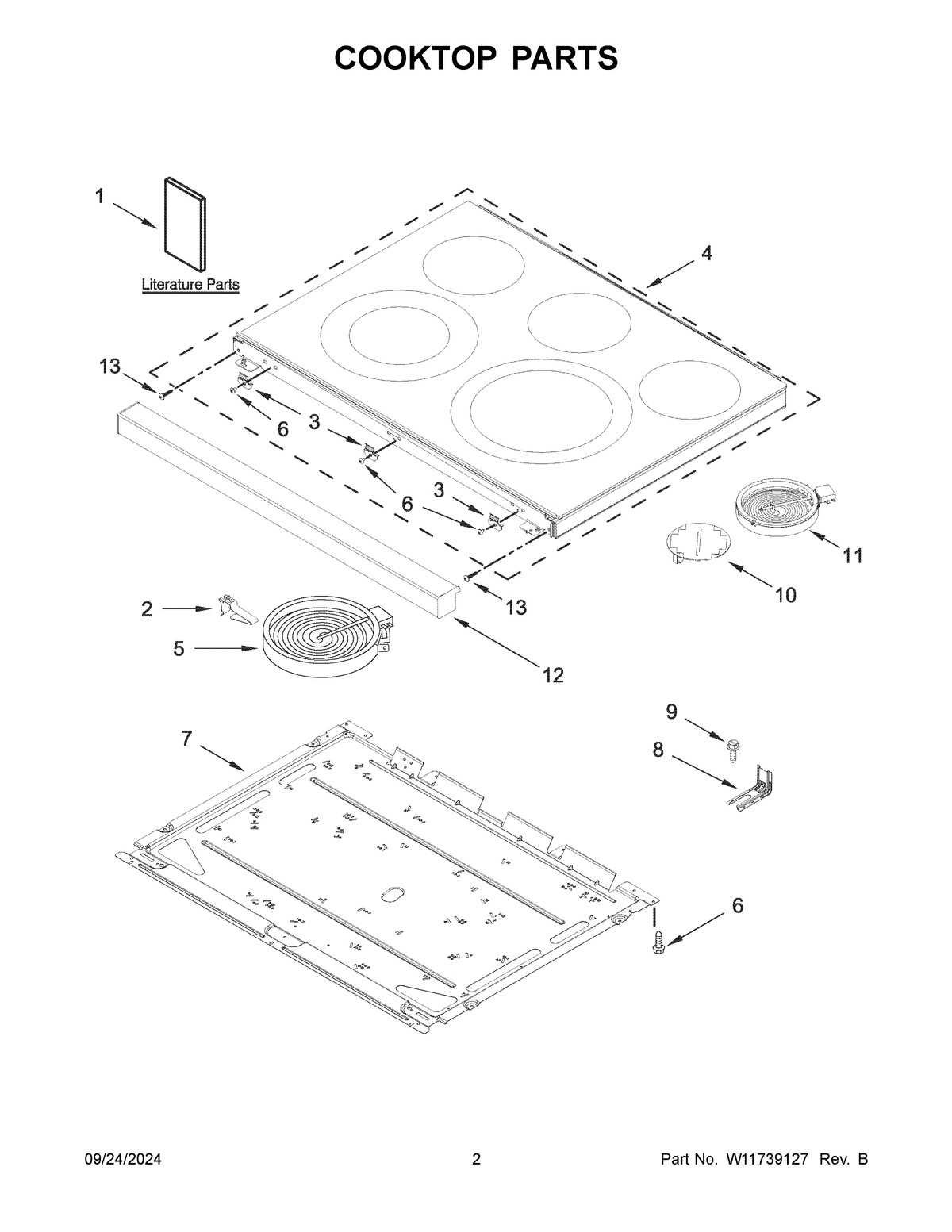 02 - COOKTOP PARTS