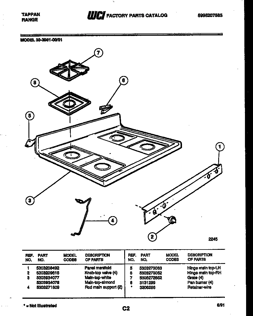 03 - COOKTOP PARTS