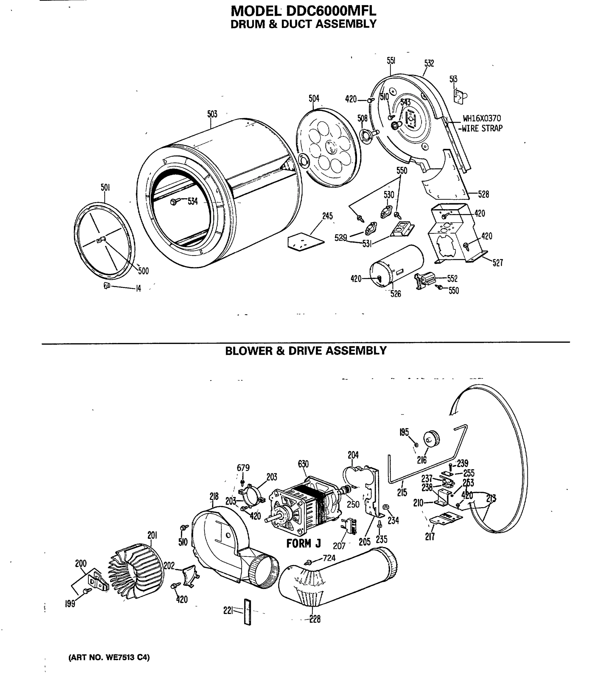 DRUM & DUCT ASSEMBLY