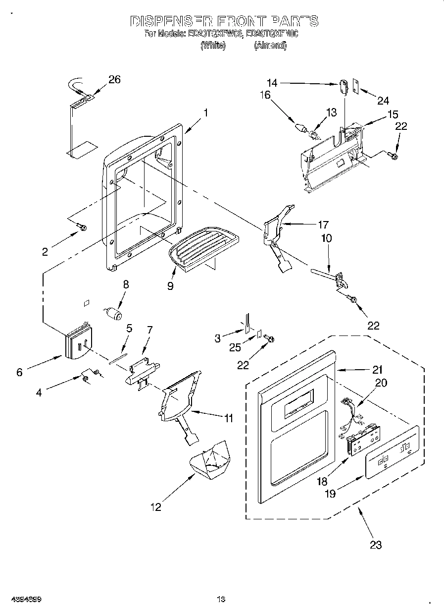 08 - DISPENSER FRONT