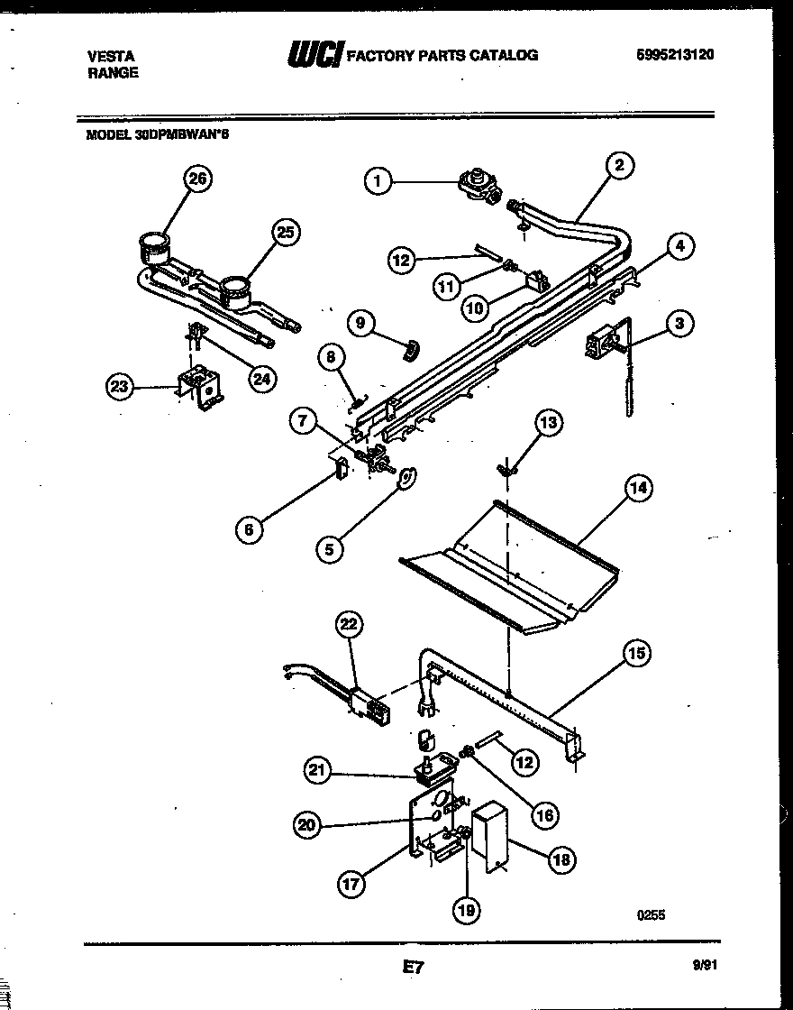 04 - BURNER, MANIFOLD AND GAS CONTROL