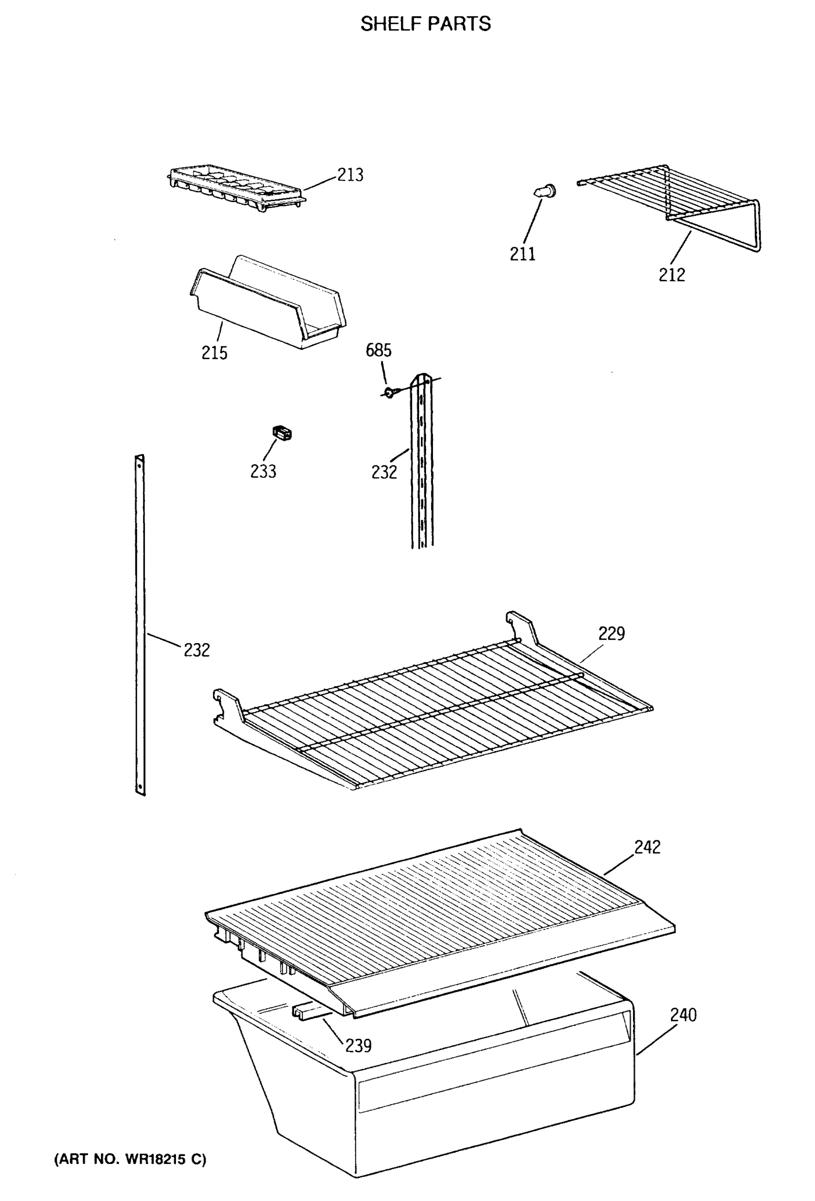 SHELF PARTS