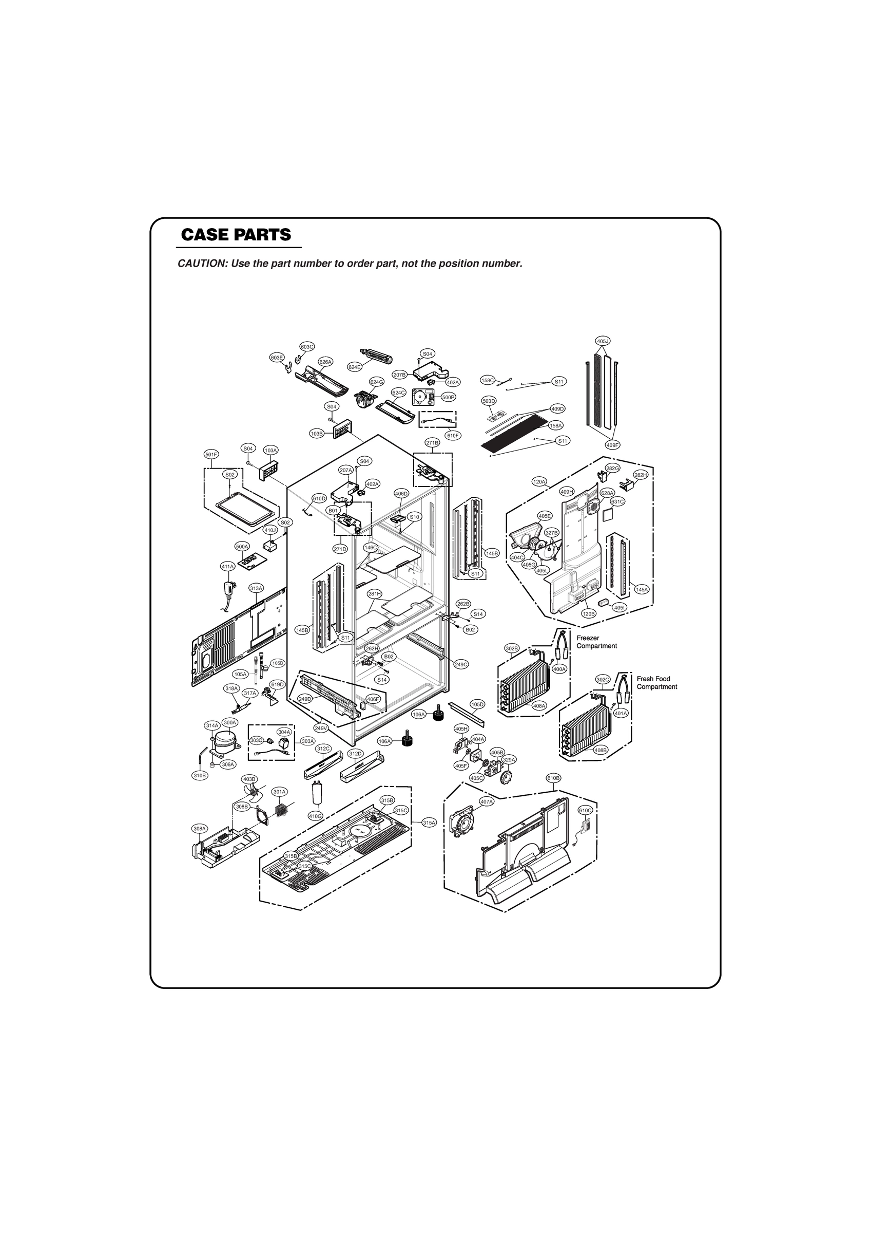 CASE PARTS