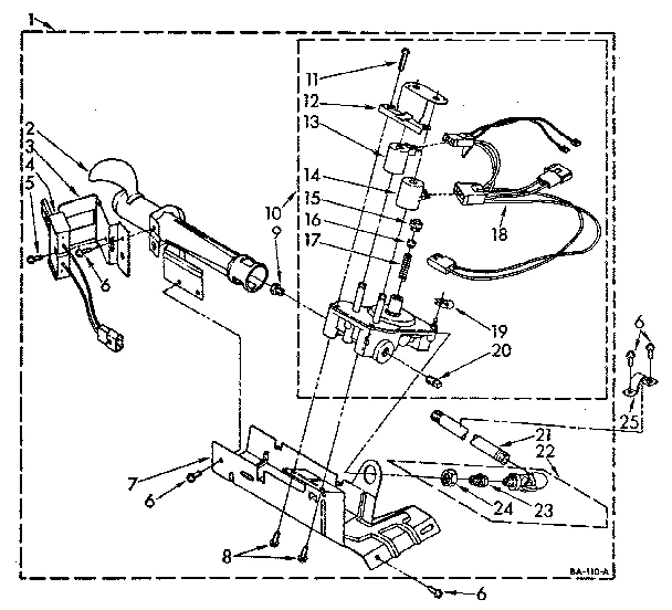 694670 BURNER ASSEMBLY