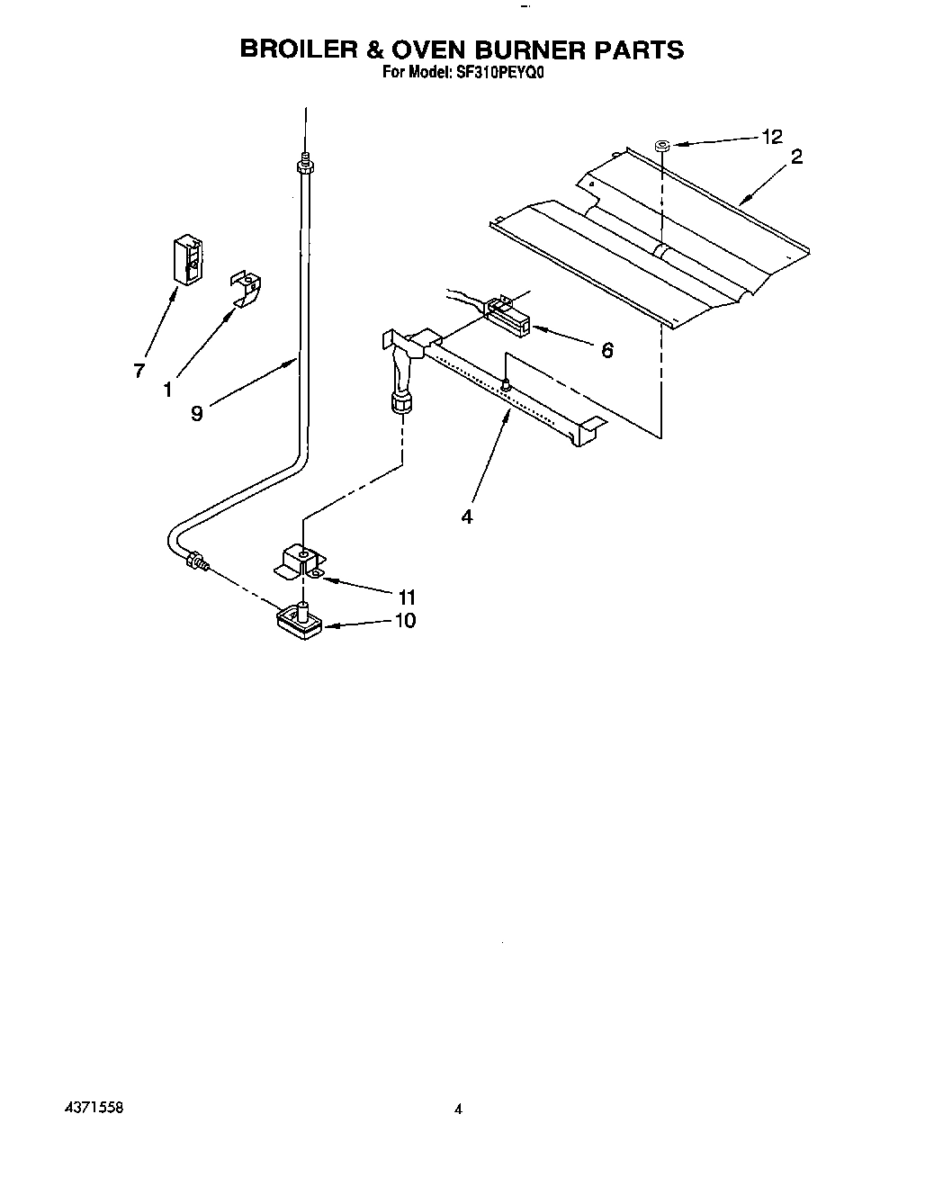 04 - BROILER & OVEN BURNER