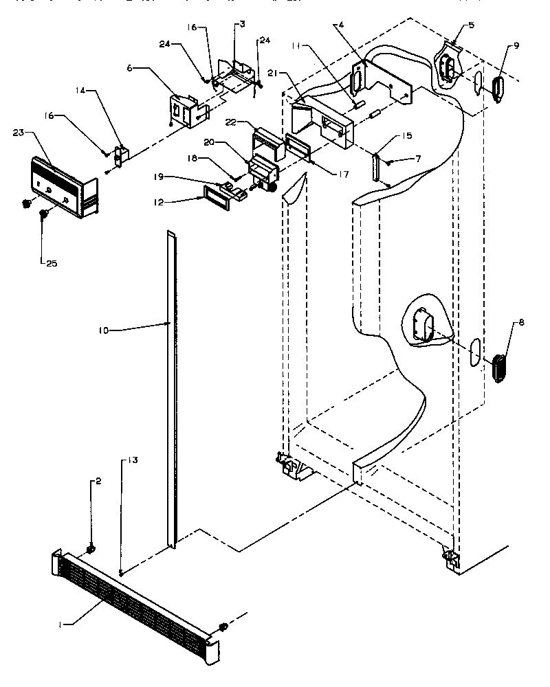 02 - CONTROLS AND CABINET (REF/FRZ)