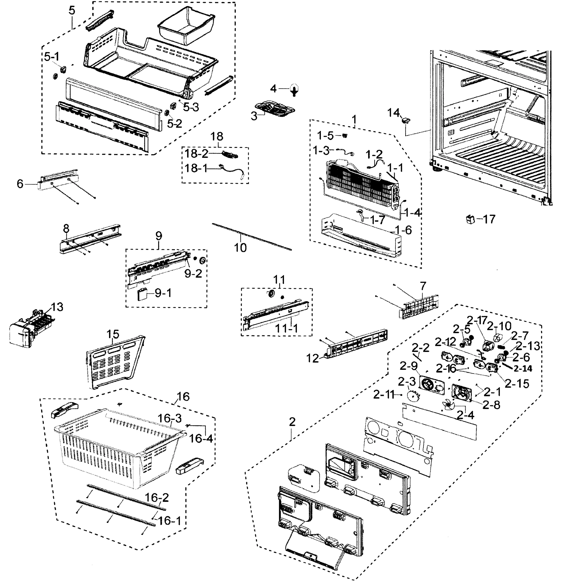 Freezer Assembly