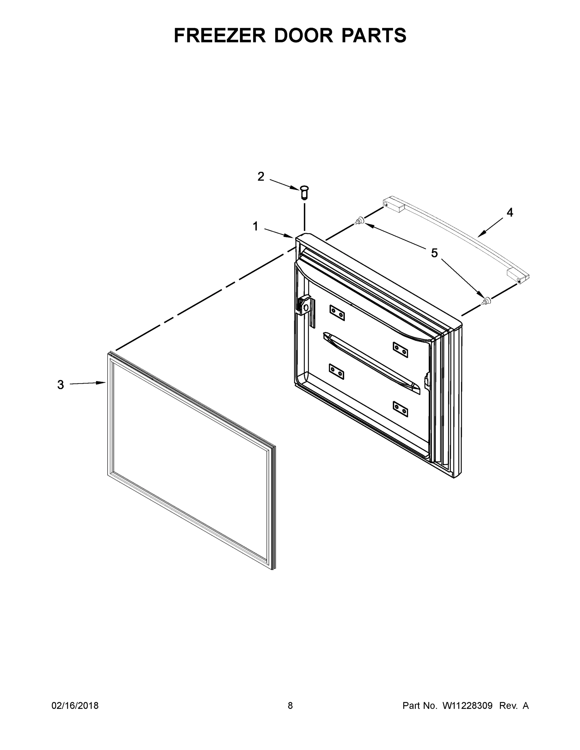 05 - FREEZER DOOR PARTS