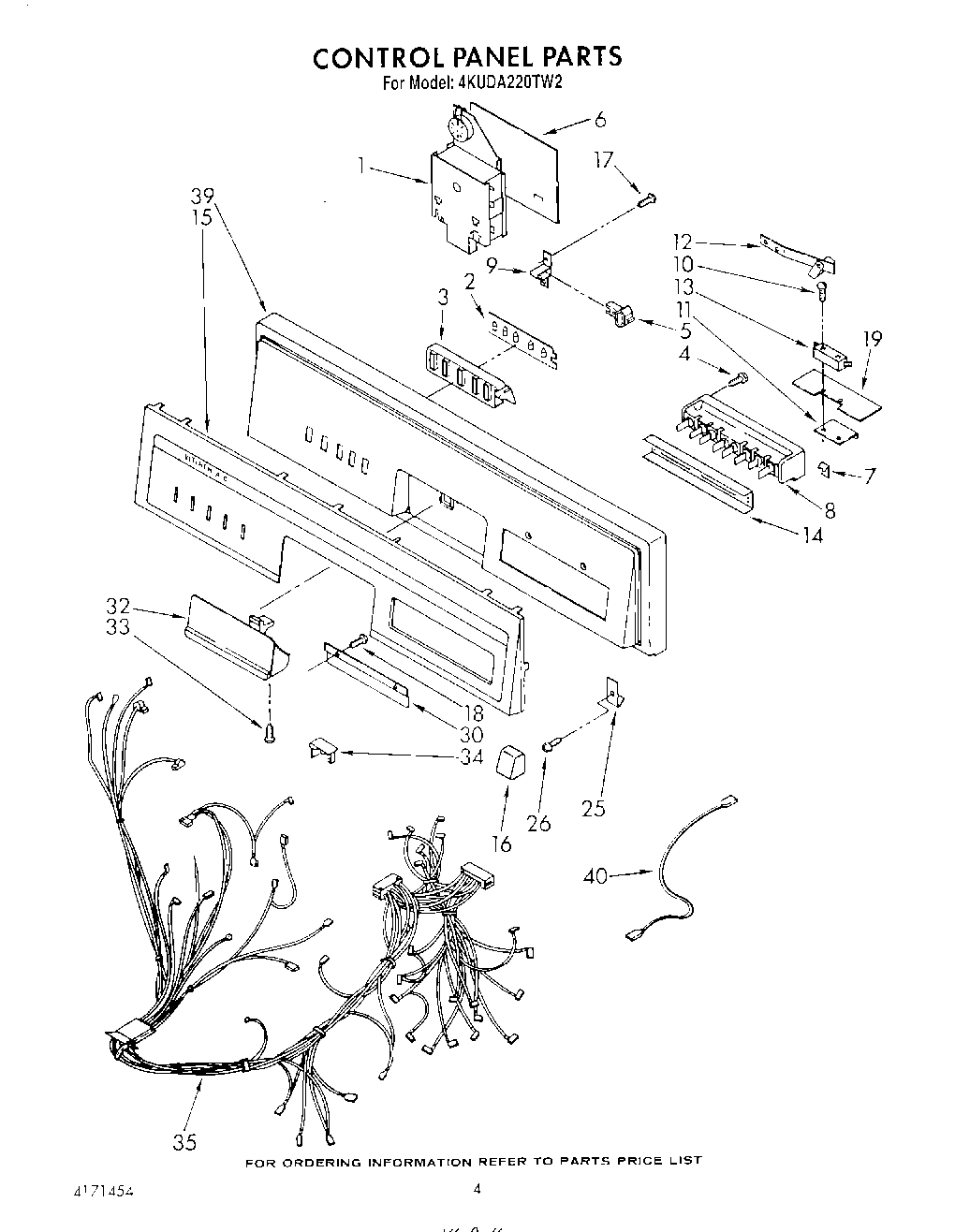 04 - CONTROL PANEL , LITERATURE AND OPTIONAL