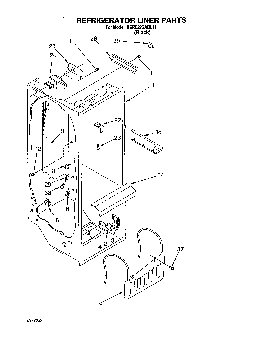 02 - REFRIGERATOR LINER