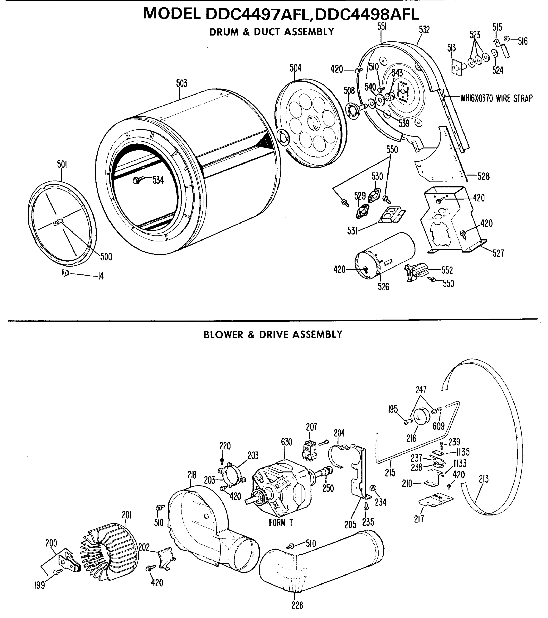 DRUM & DUCT ASSEMBLY
