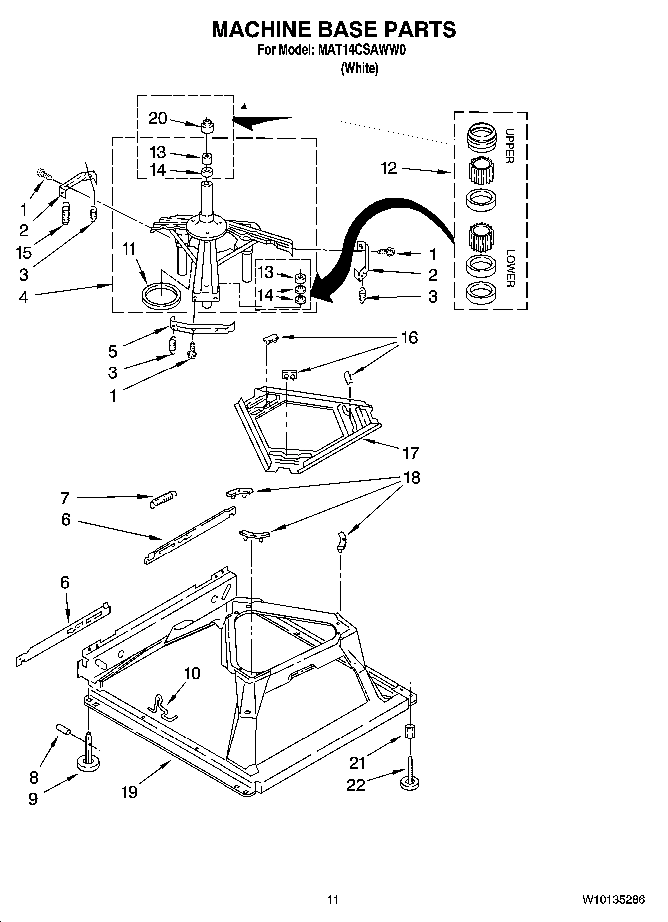 07 - MACHINE BASE PARTS