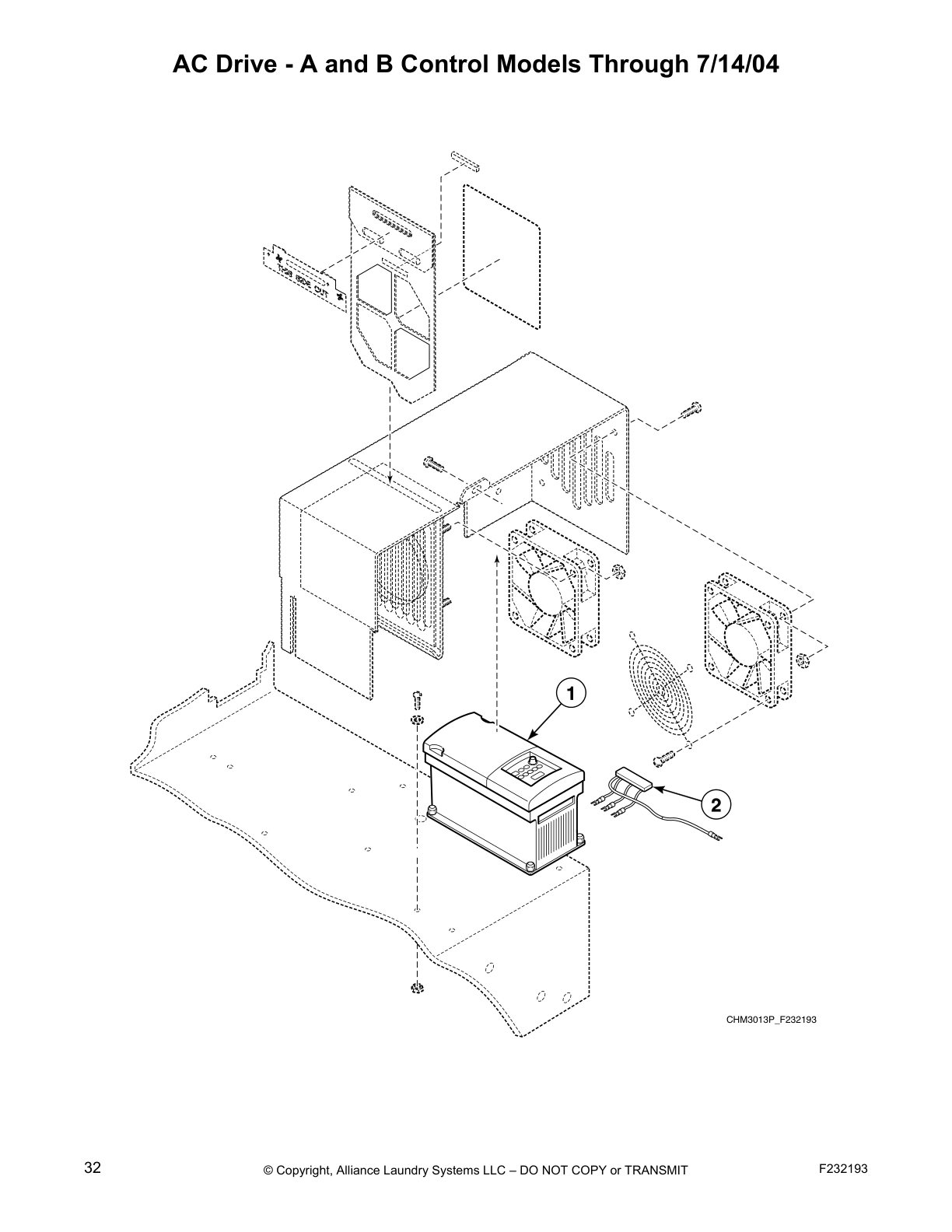 AC Drive - A and B Control Models Through 7/14/04