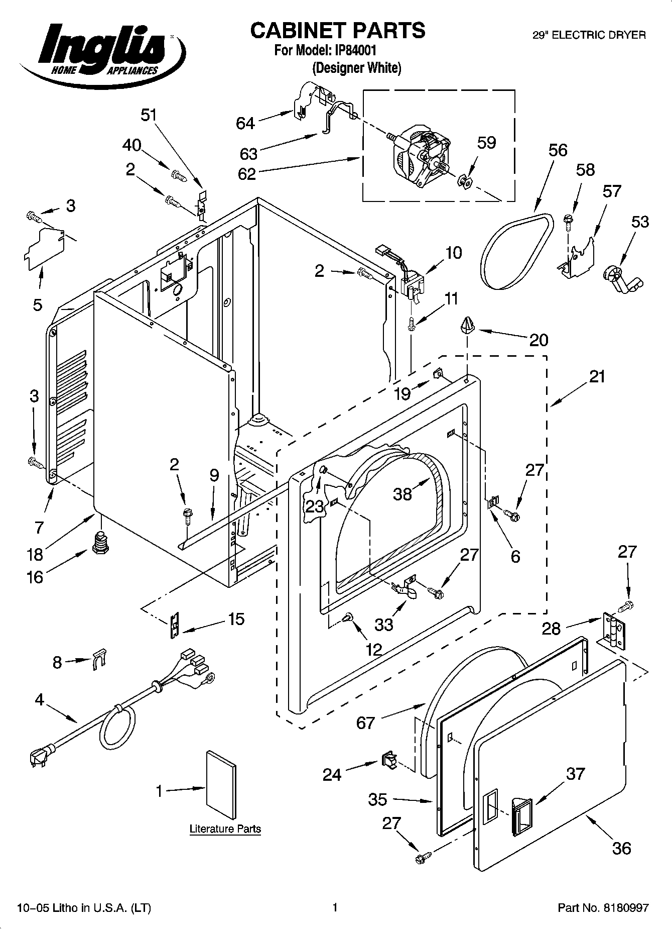 01 - CABINET PARTS