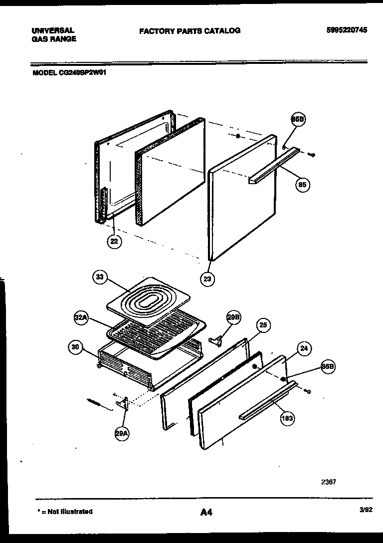 03 - DOOR AND BROILER PARTS