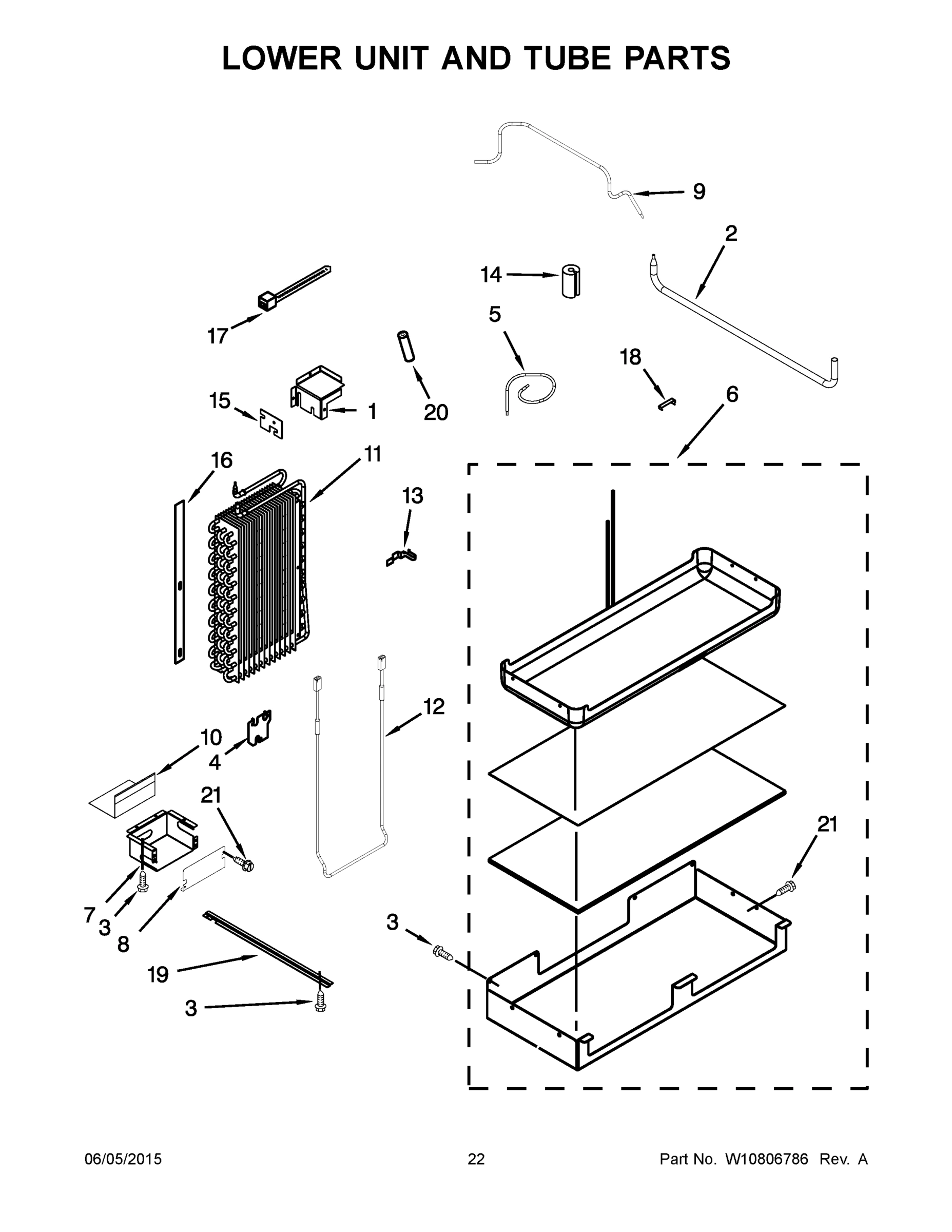12 - LOWER UNIT AND TUBE PARTS