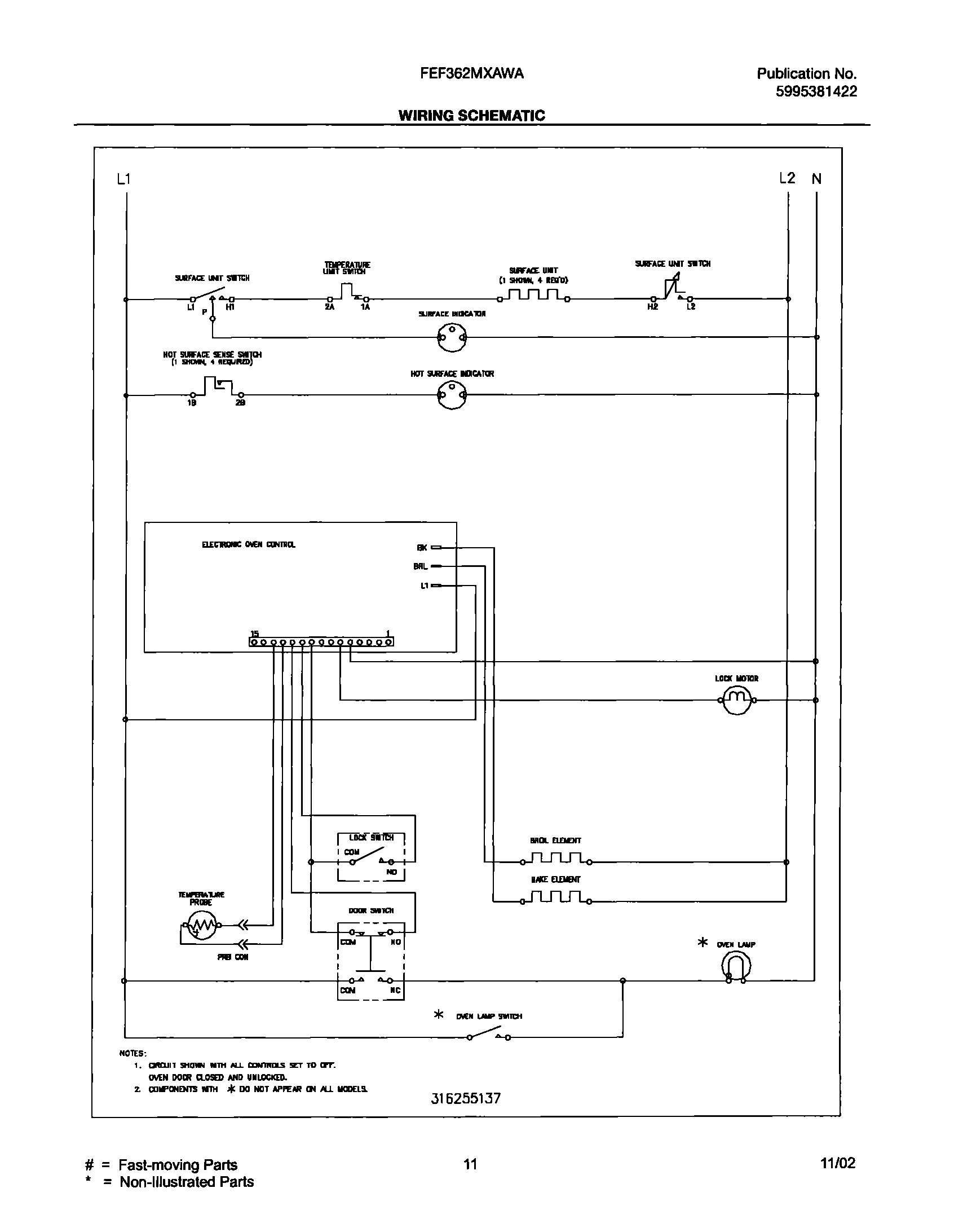 11 - WIRING SCHEMATIC