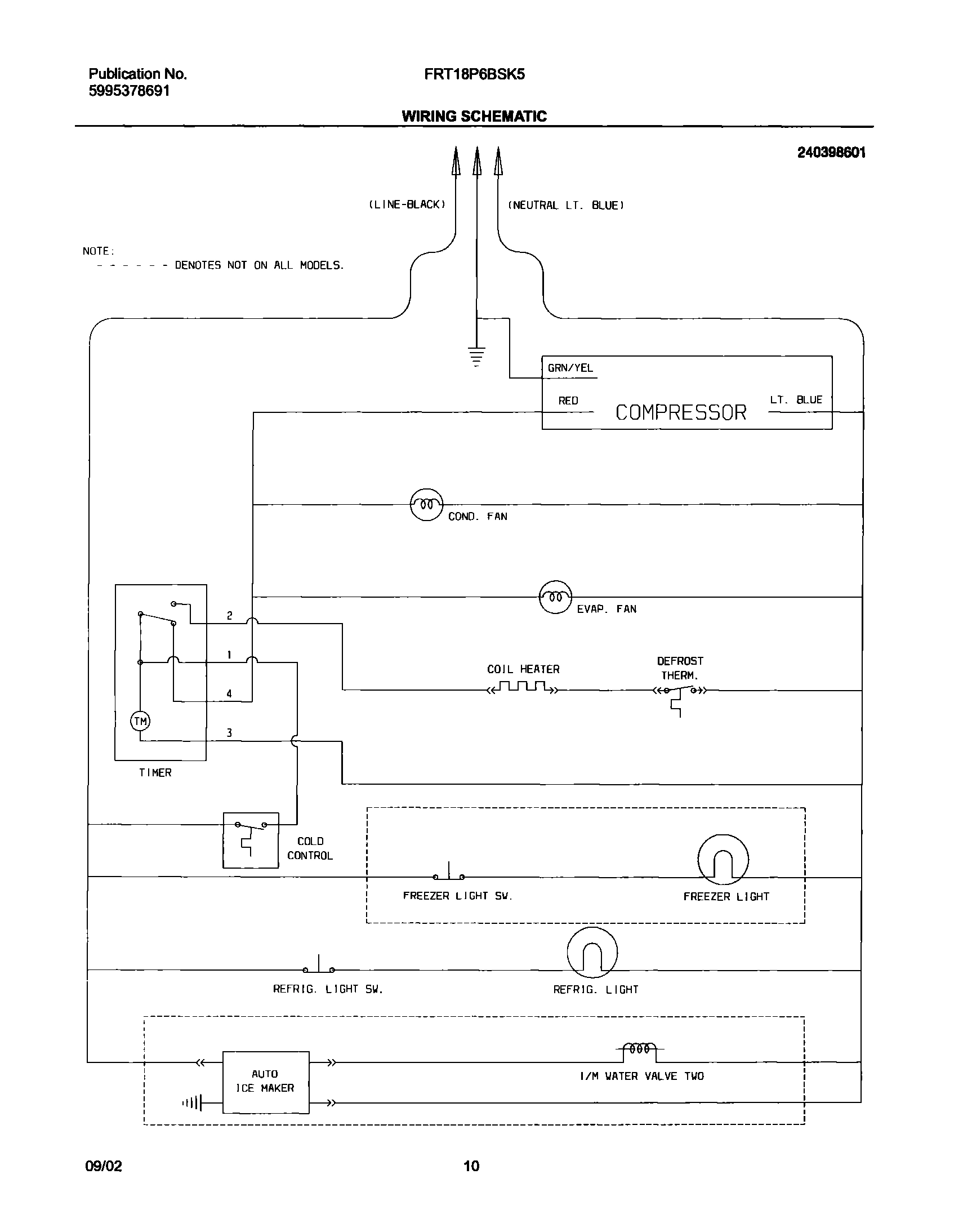 10 - WIRING SCHEMATIC