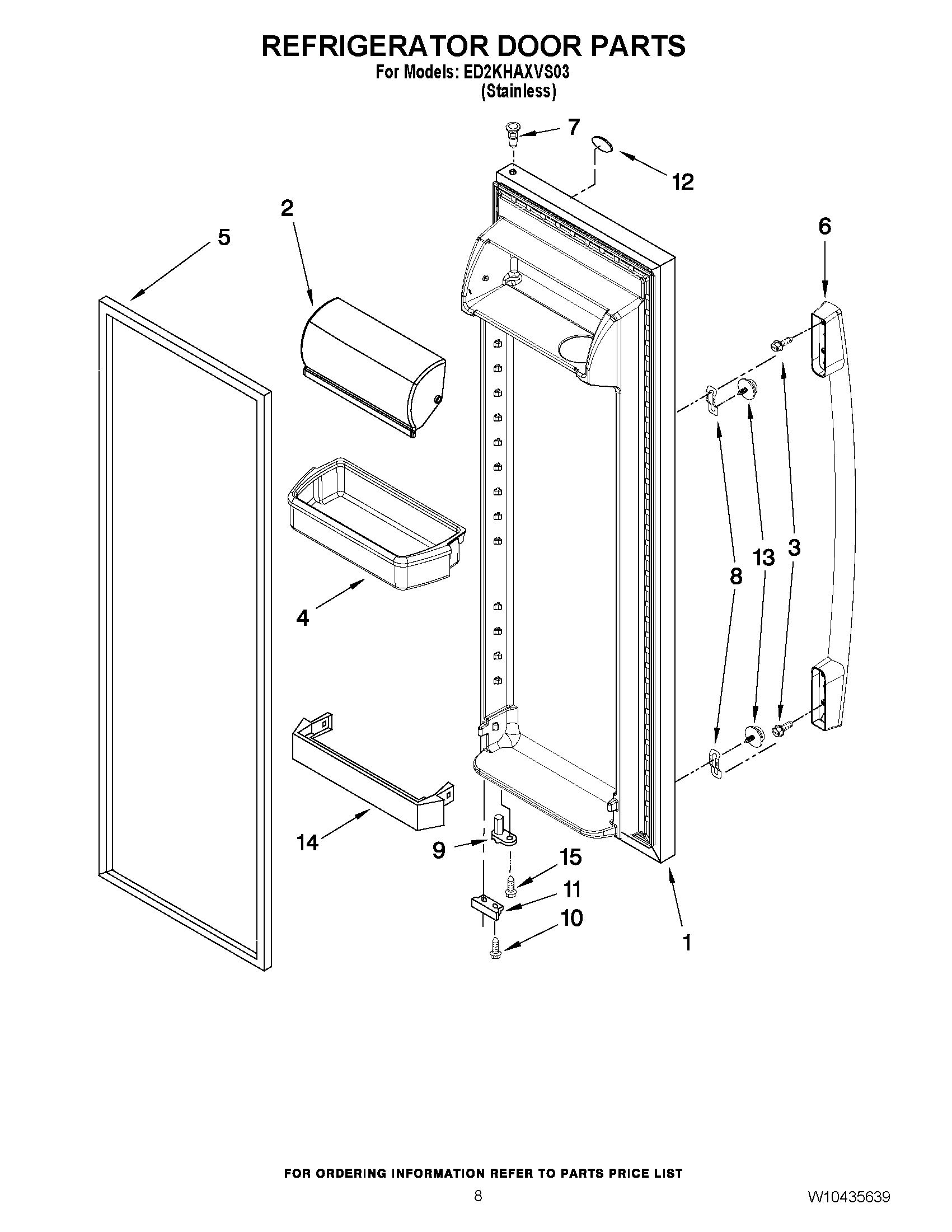 06 - REFRIGERATOR DOOR PARTS