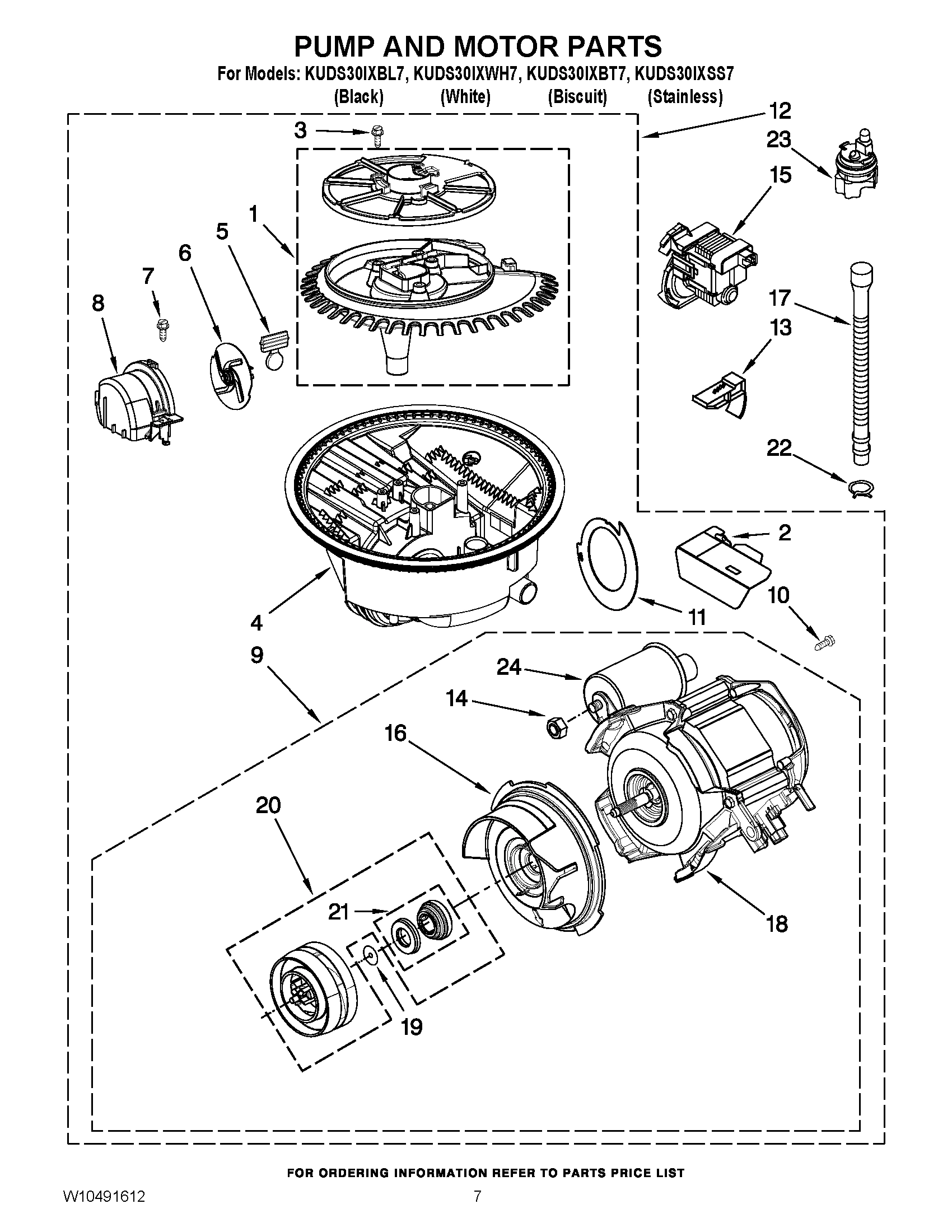 06 - PUMP AND MOTOR PARTS