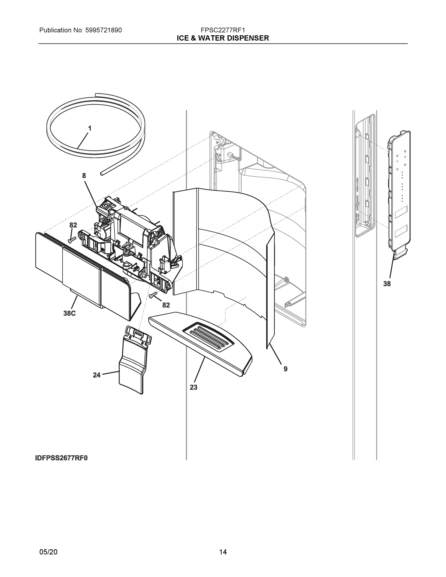 08 - ICE & WATER DISPENSER