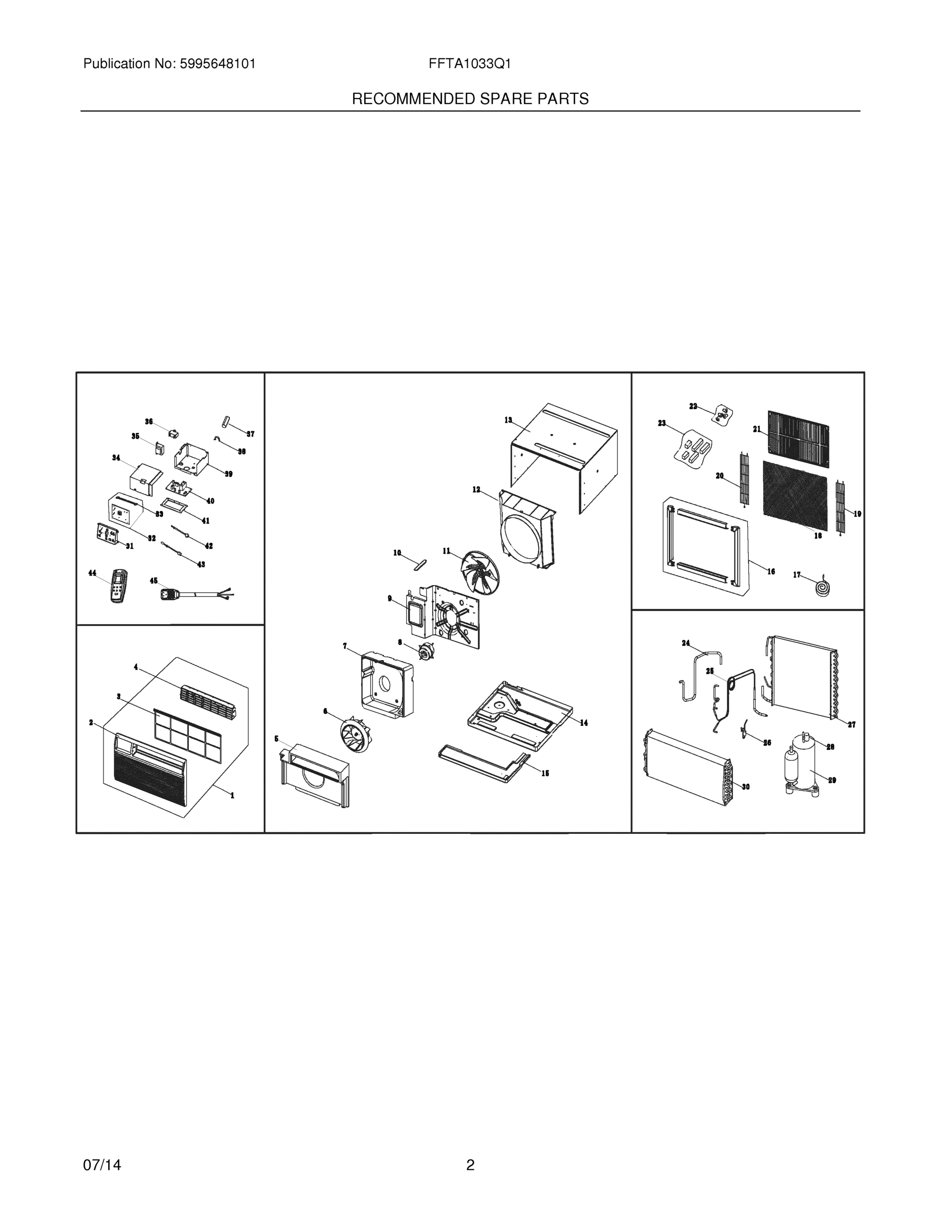 03 - RECOMMENDED SPARE PARTS