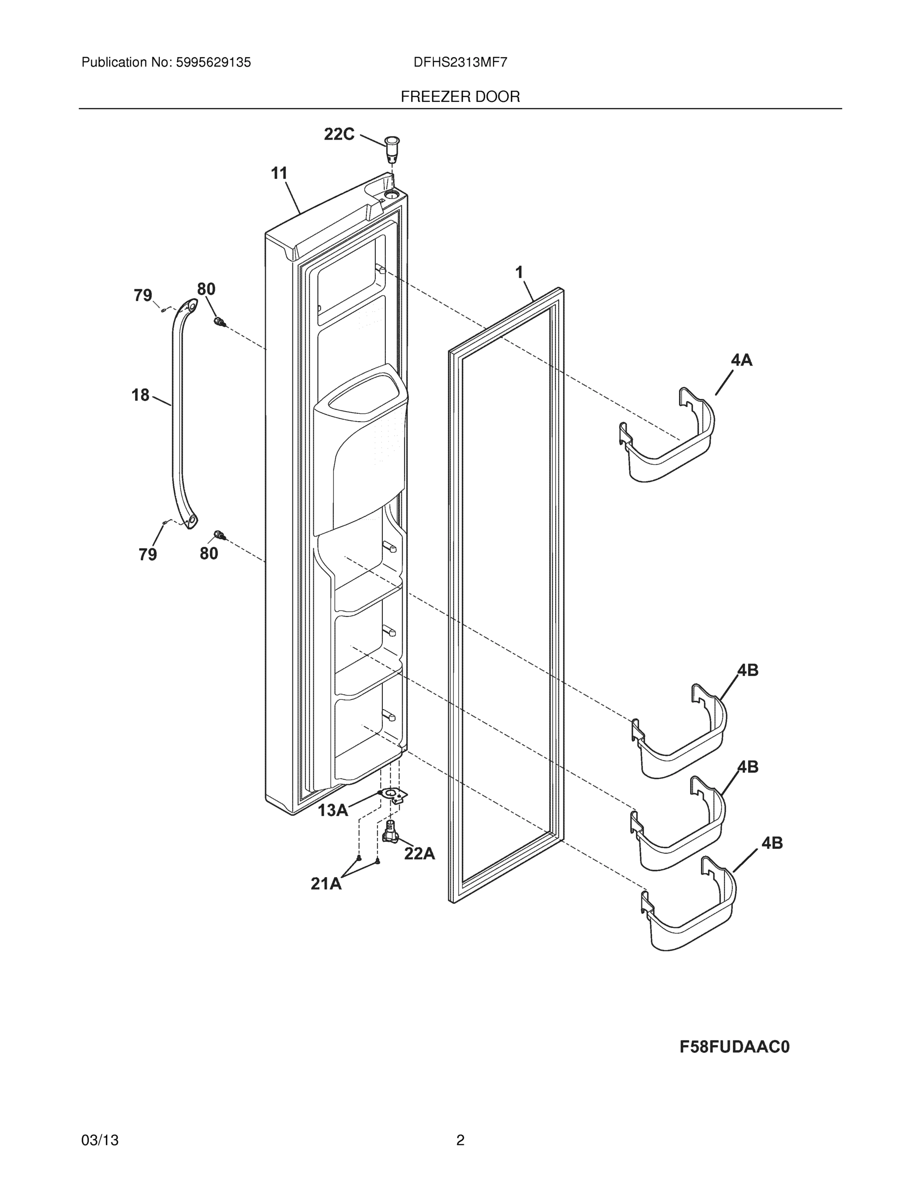 03 - FREEZER DOOR