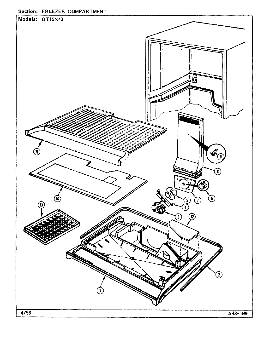 01 - FREEZER COMPARTMENT