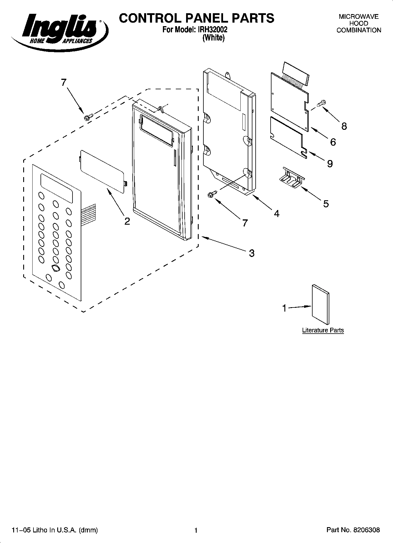 01 - CONTROL PANEL PARTS