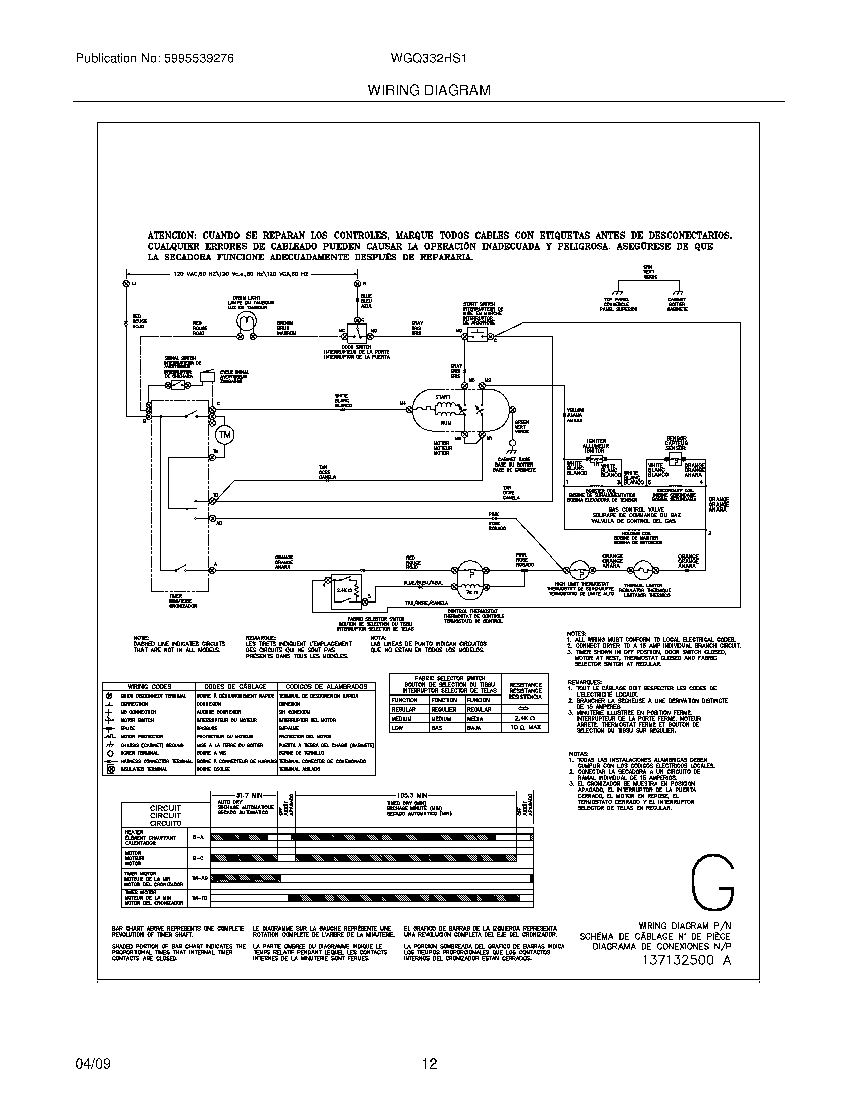12 - WIRING DIAGRAM