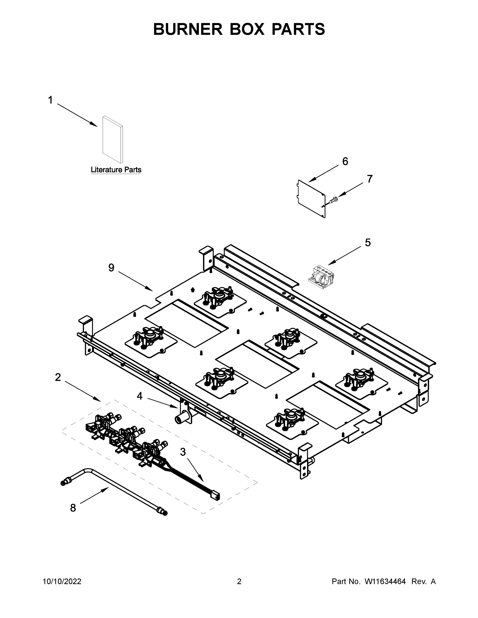 02 - BURNER BOX PARTS