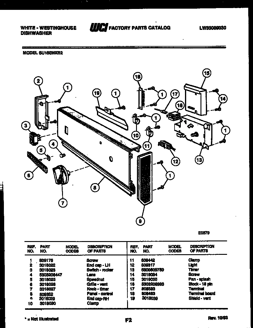 02 - CONSOLE AND CONTROL PARTS