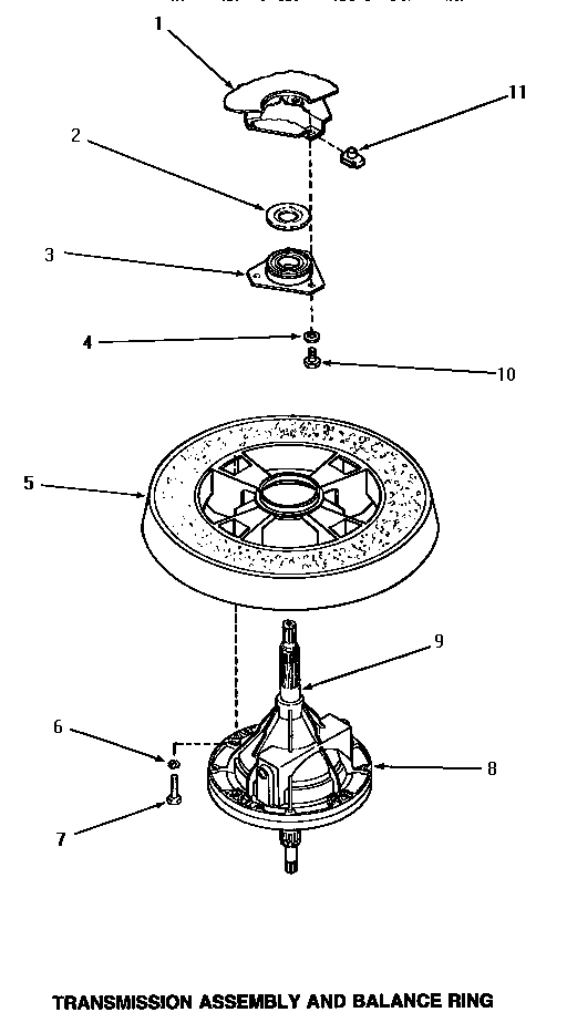 19 - TRANSMISSION ASSY & BALANCE RING
