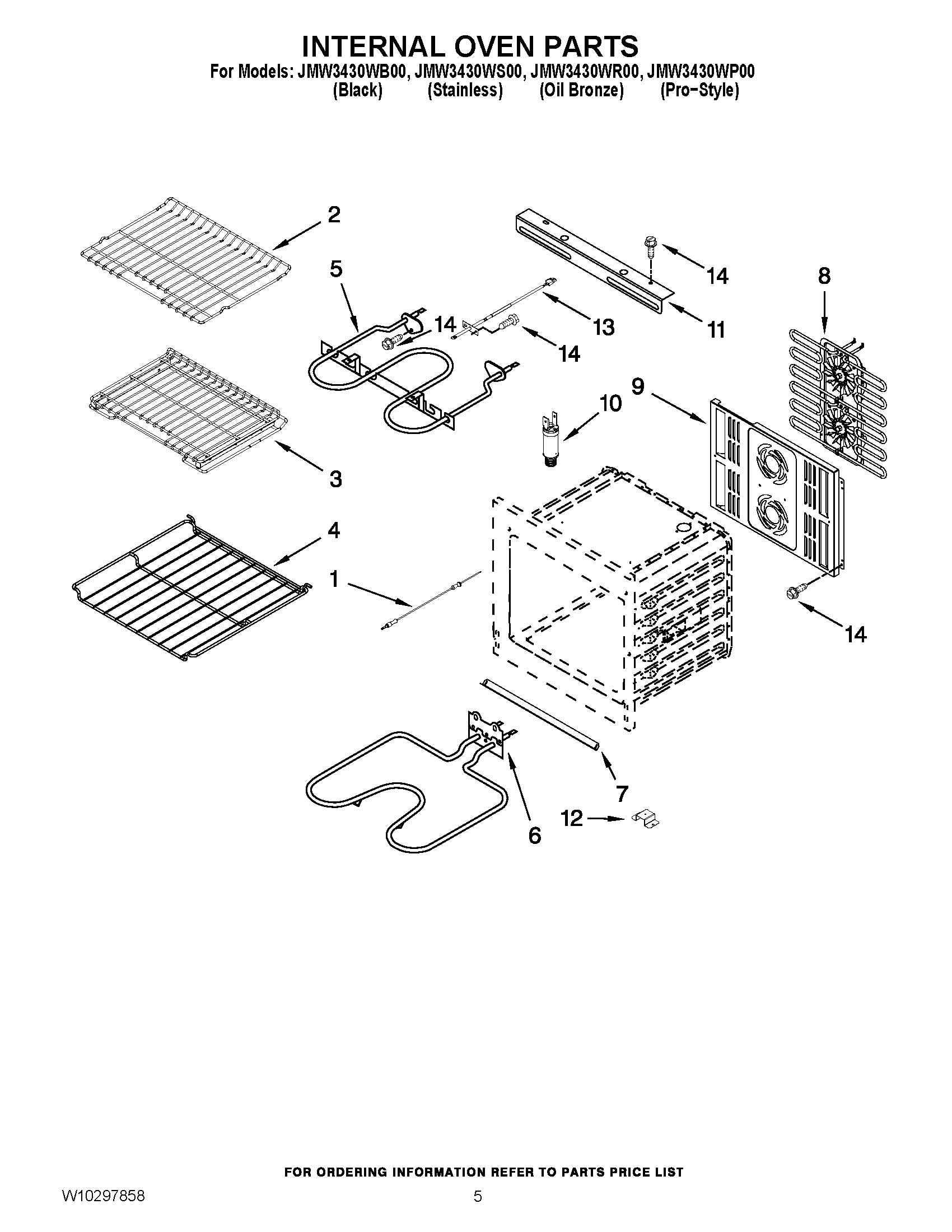 03 - INTERNAL OVEN PARTS