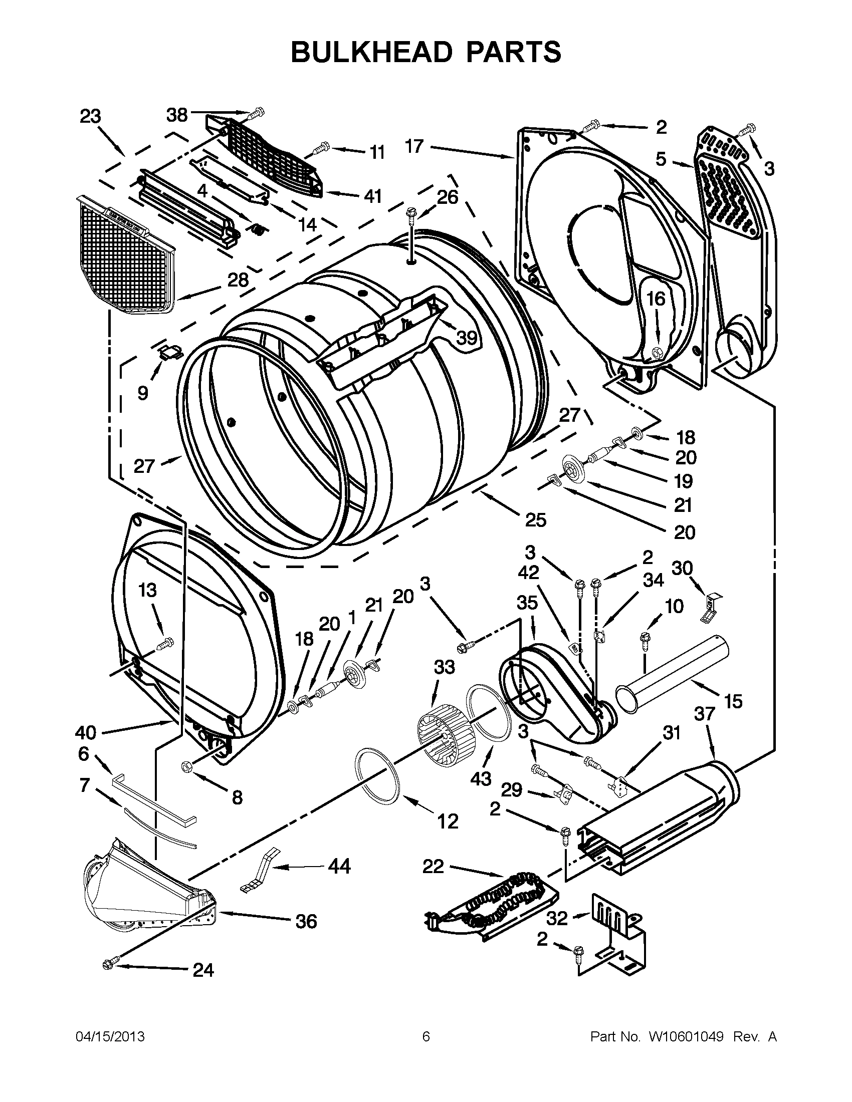 03 - BULKHEAD PARTS