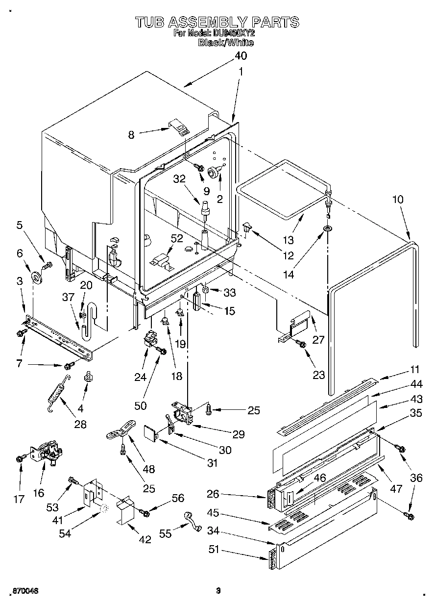03 - TUB ASSEMBLY