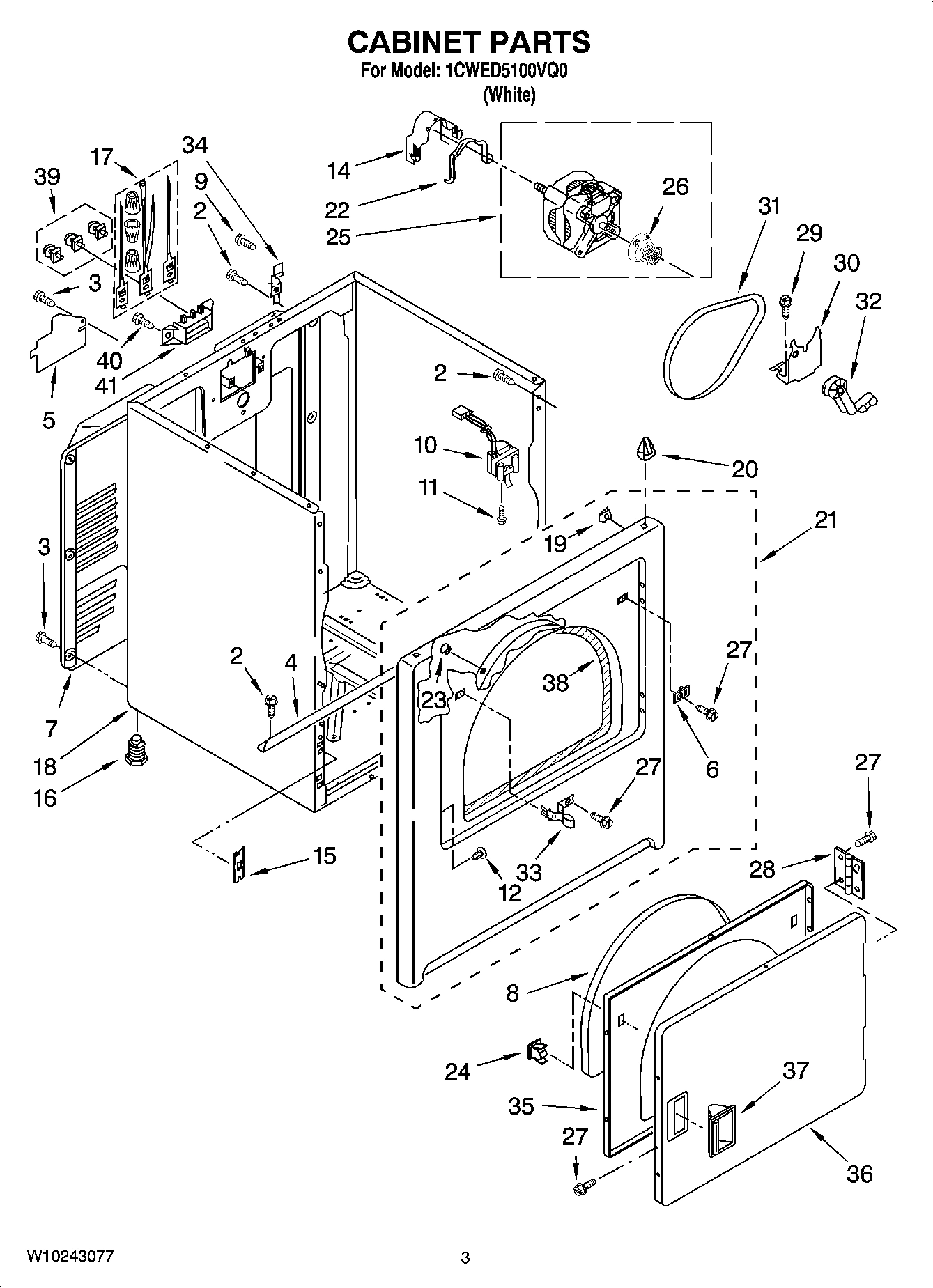 02 - CABINET PARTS