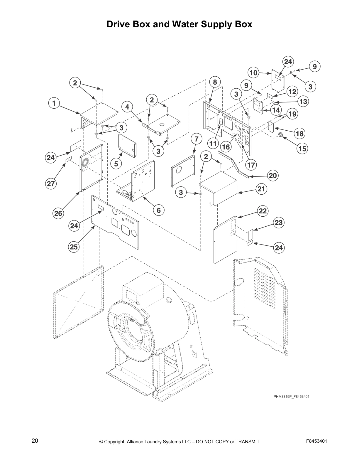 Drive Box and Water Supply Box