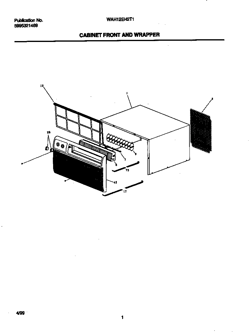 02 - CABINET FRONT/WRAPPER