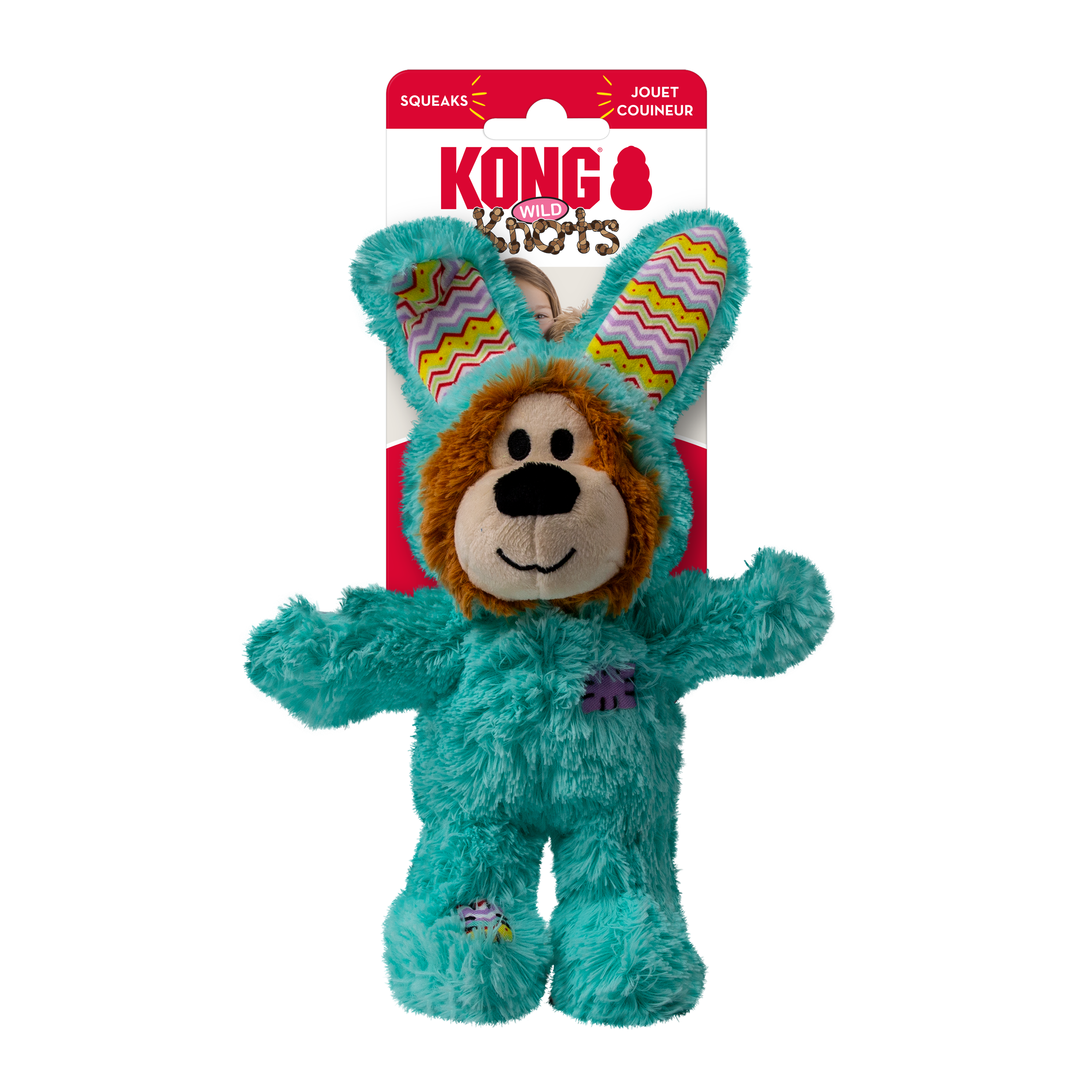 Spring Wild Knots Bear Teal onpack product image