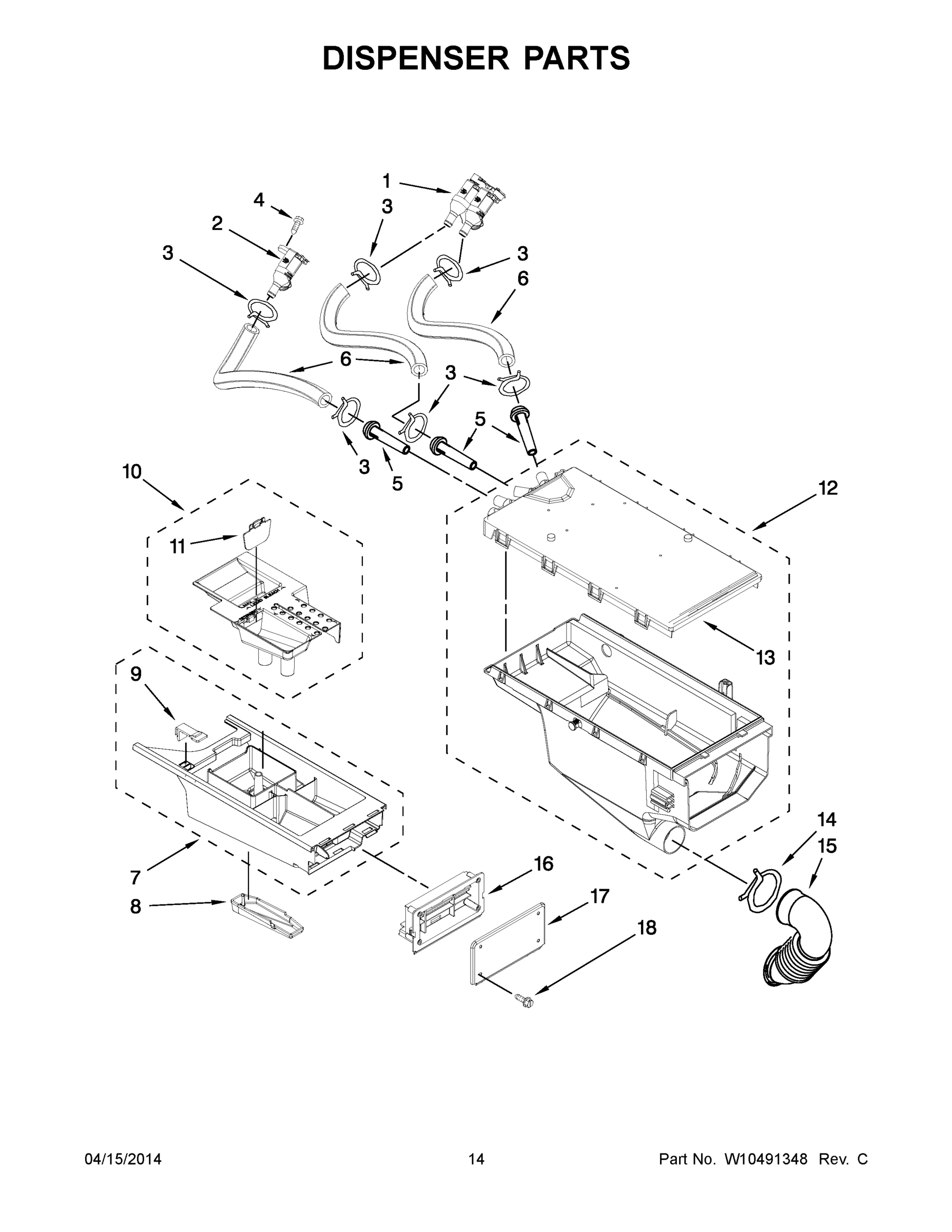 08 - DISPENSER PARTS