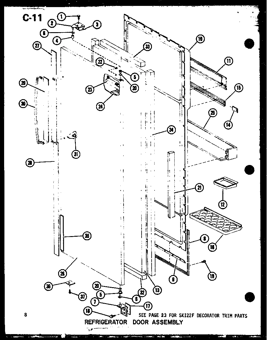07 - REF DOOR ASSY