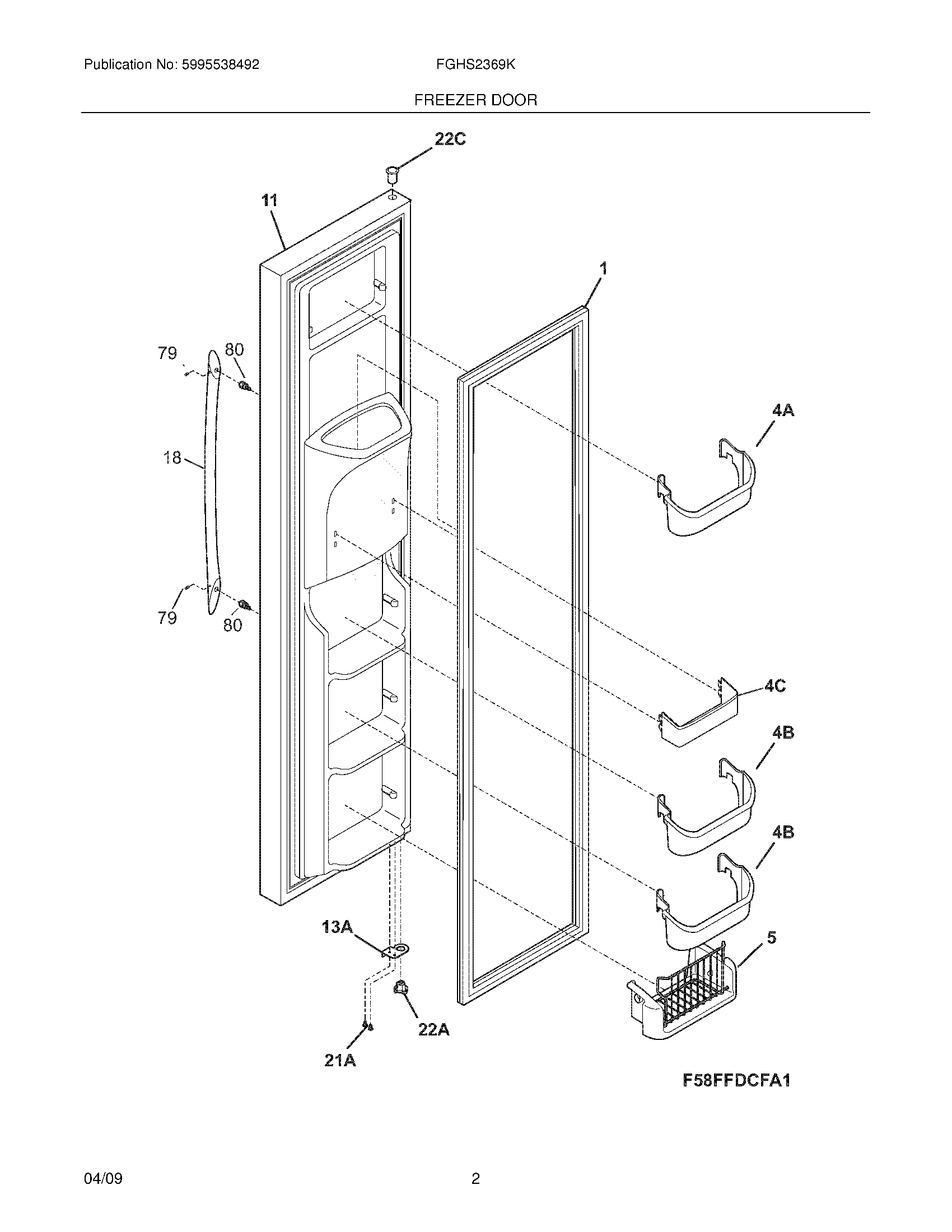 03 - FREEZER DOOR