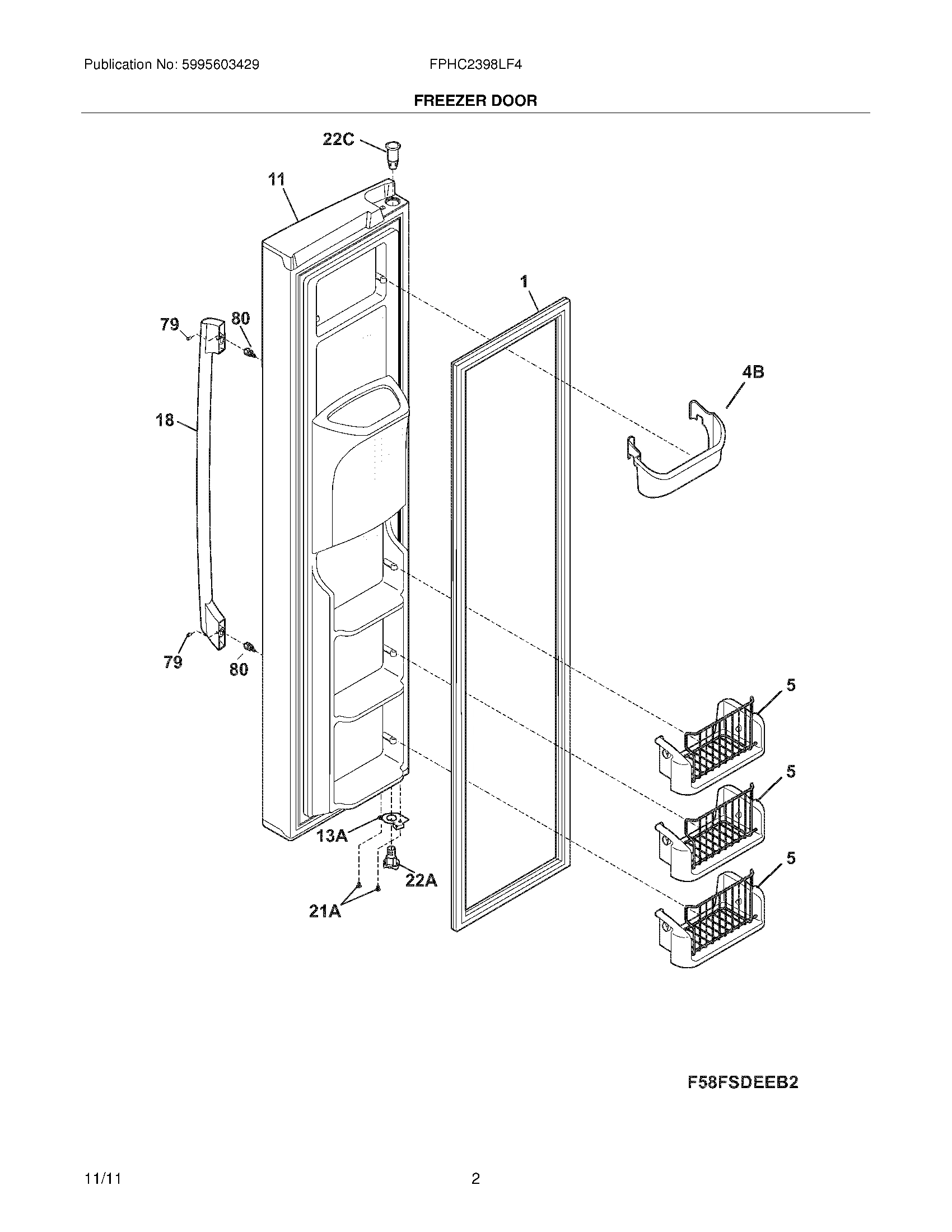 03 - FREEZER DOOR