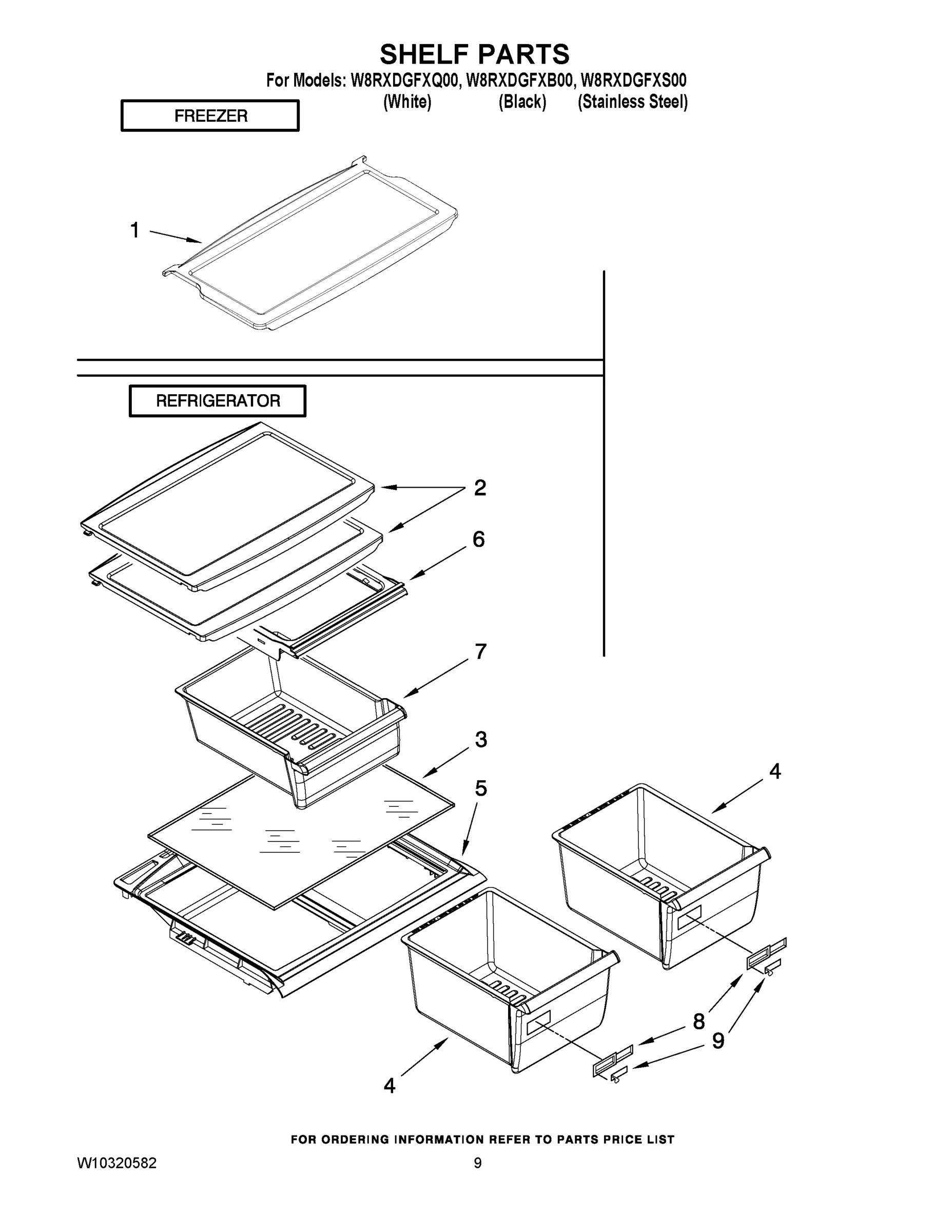05 - SHELF PARTS
