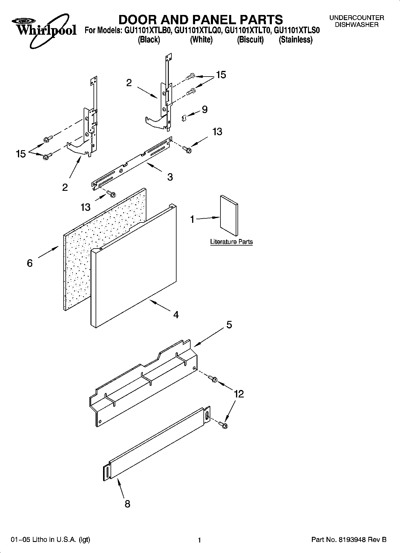 01 - DOOR AND PANEL PARTS